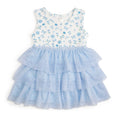 Load image into Gallery viewer, Sky Floral Tutu Dress
