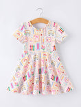 Load image into Gallery viewer, Back to School Twirl Dress
