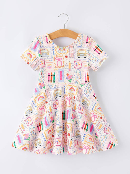 Back to School Twirl Dress