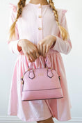 Load image into Gallery viewer, Bubblegum Pink Girl's Crossbody Purse
