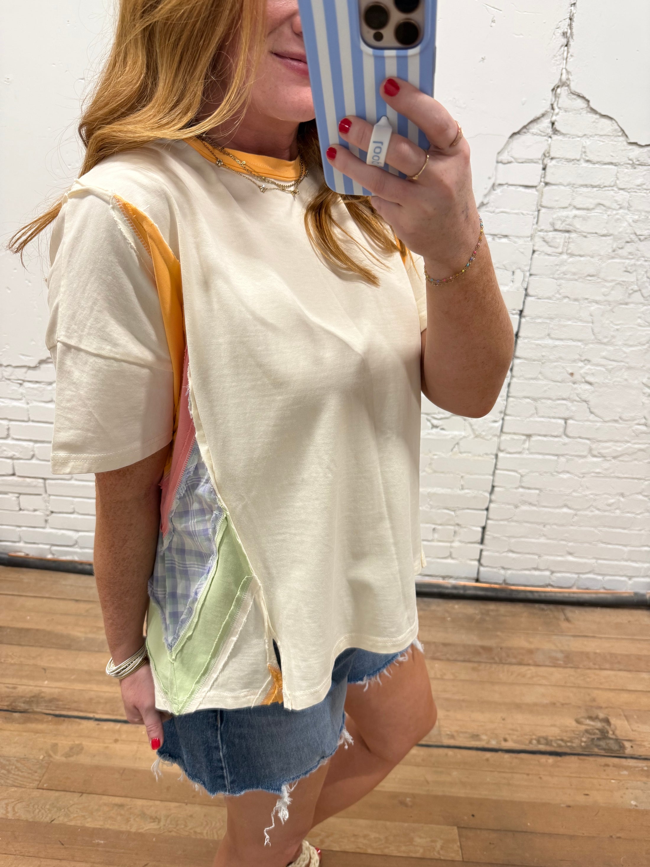 Sunset Colorblock Tee