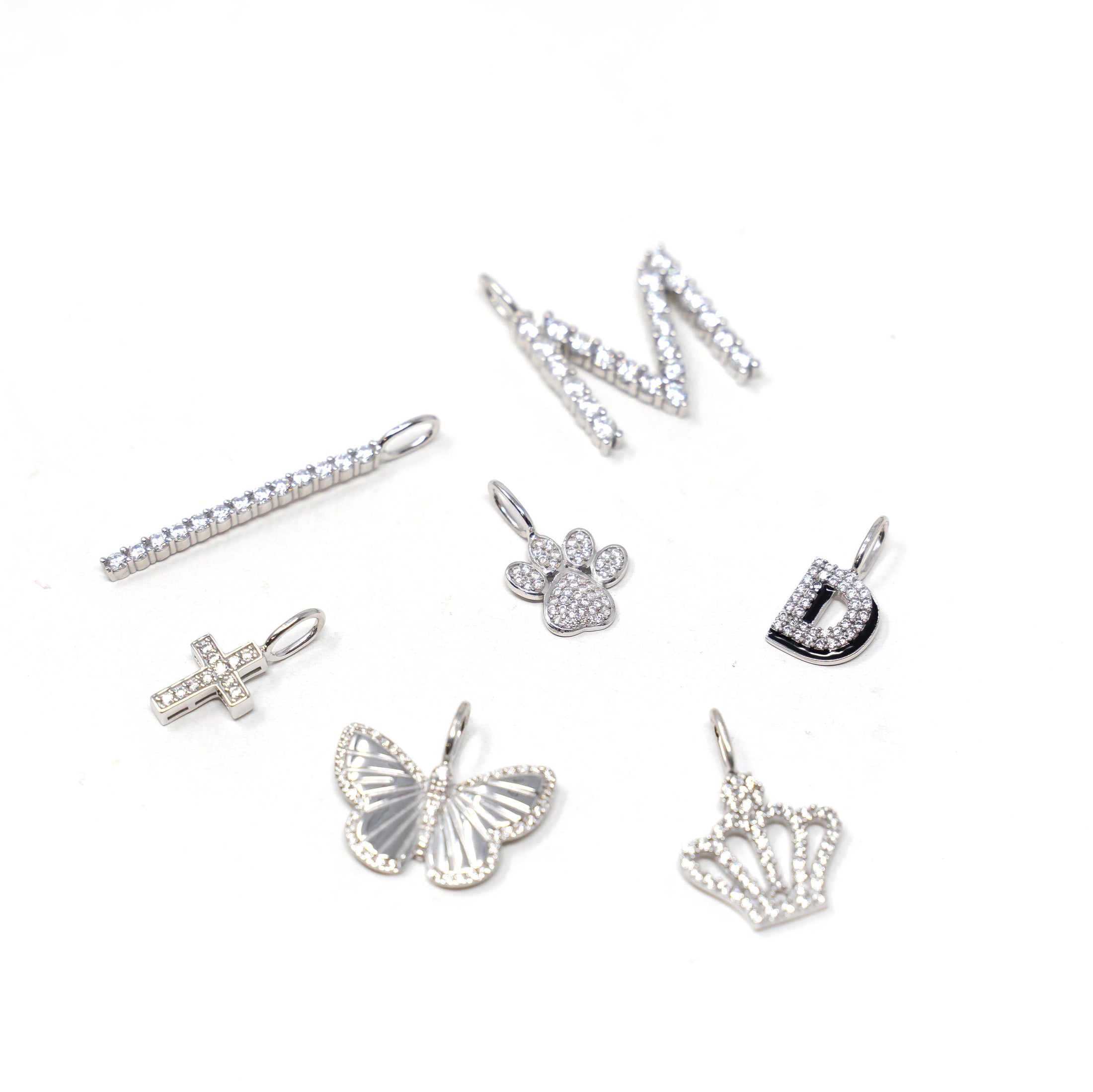 Butterfly Charm: Yellow Gold