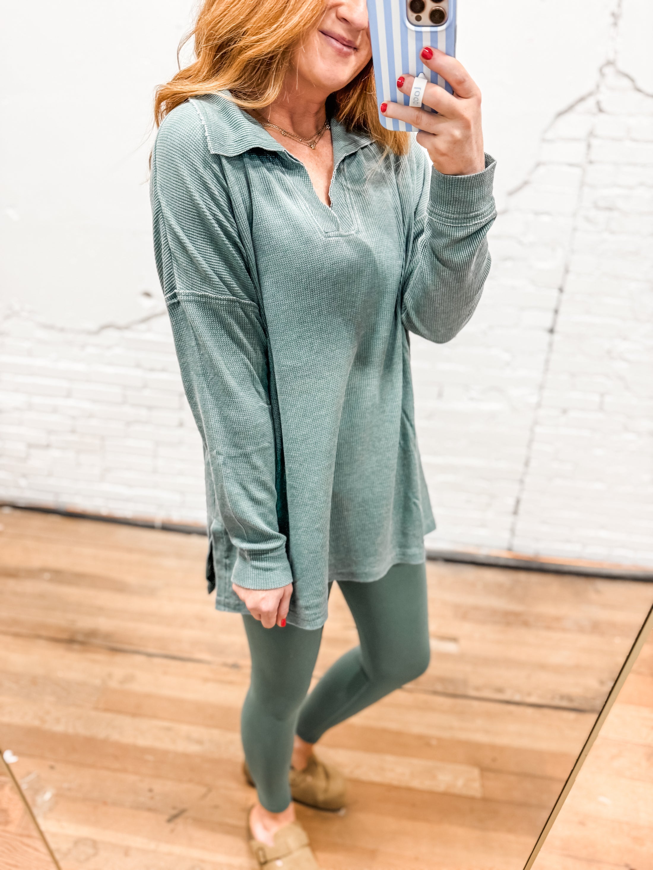 Cloud Leggings - Pine