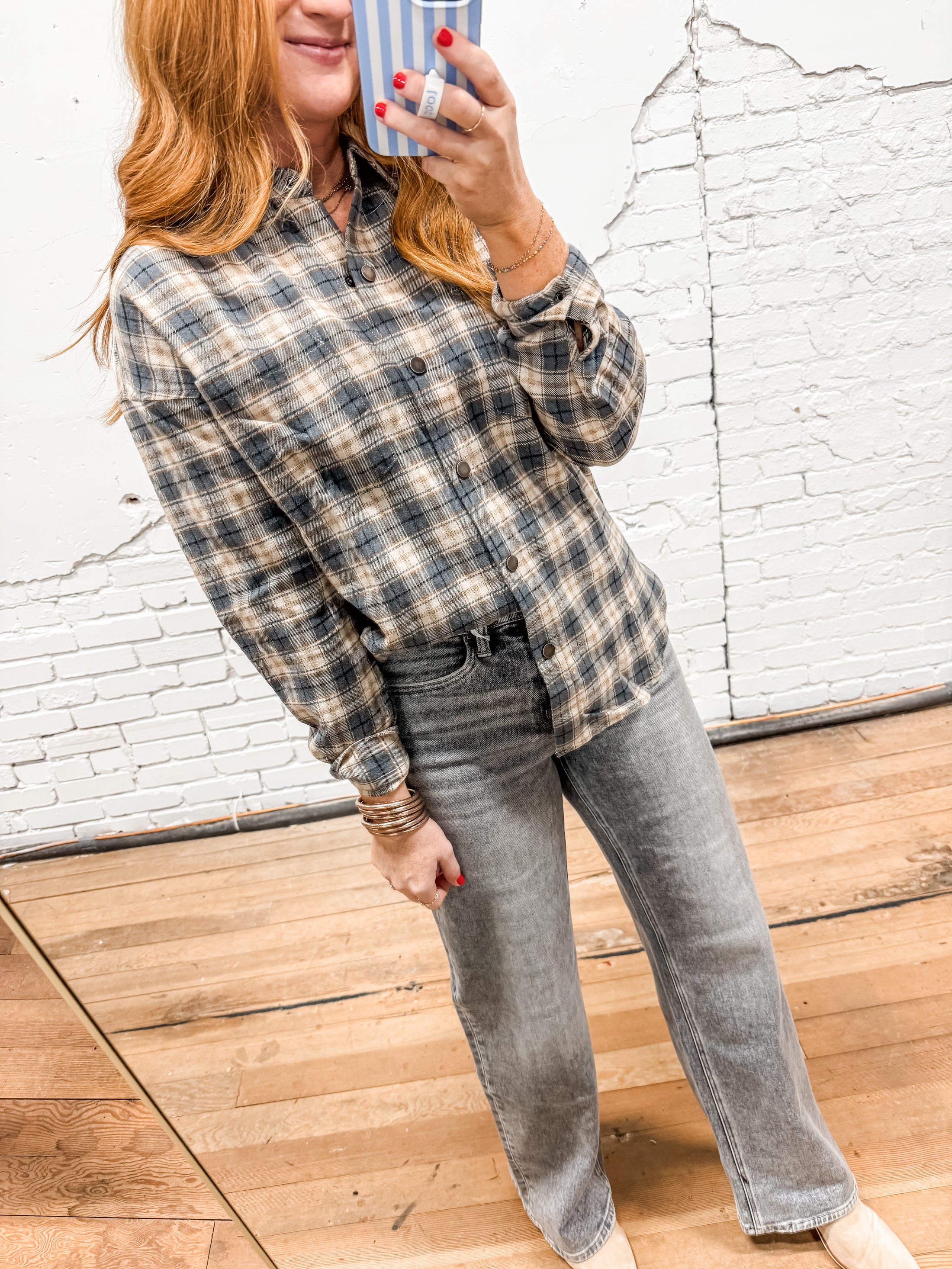 Cari Plaid Shirt