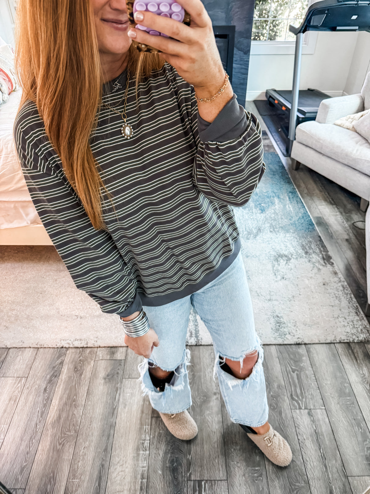 June Striped Top