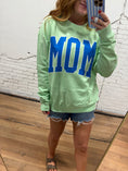 Load image into Gallery viewer, Mom Crewneck Sweatshirt - Mint
