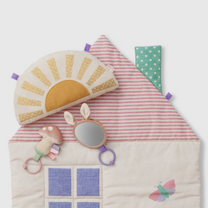 Ritzy Tummy Time Playmat - Cottage