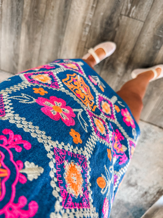 Mara Embroidery Dress