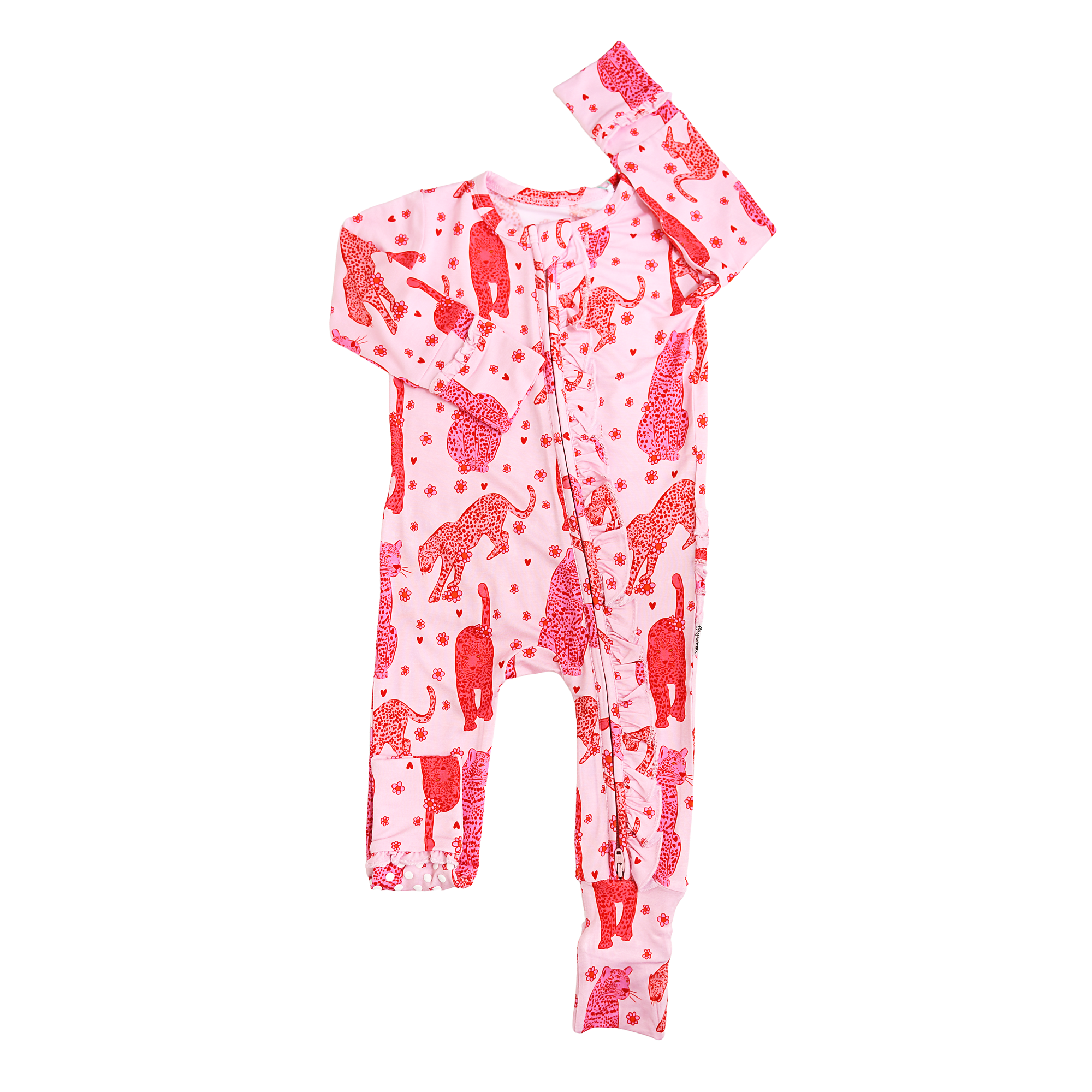 Cambrie Ruffle Convertible Footie