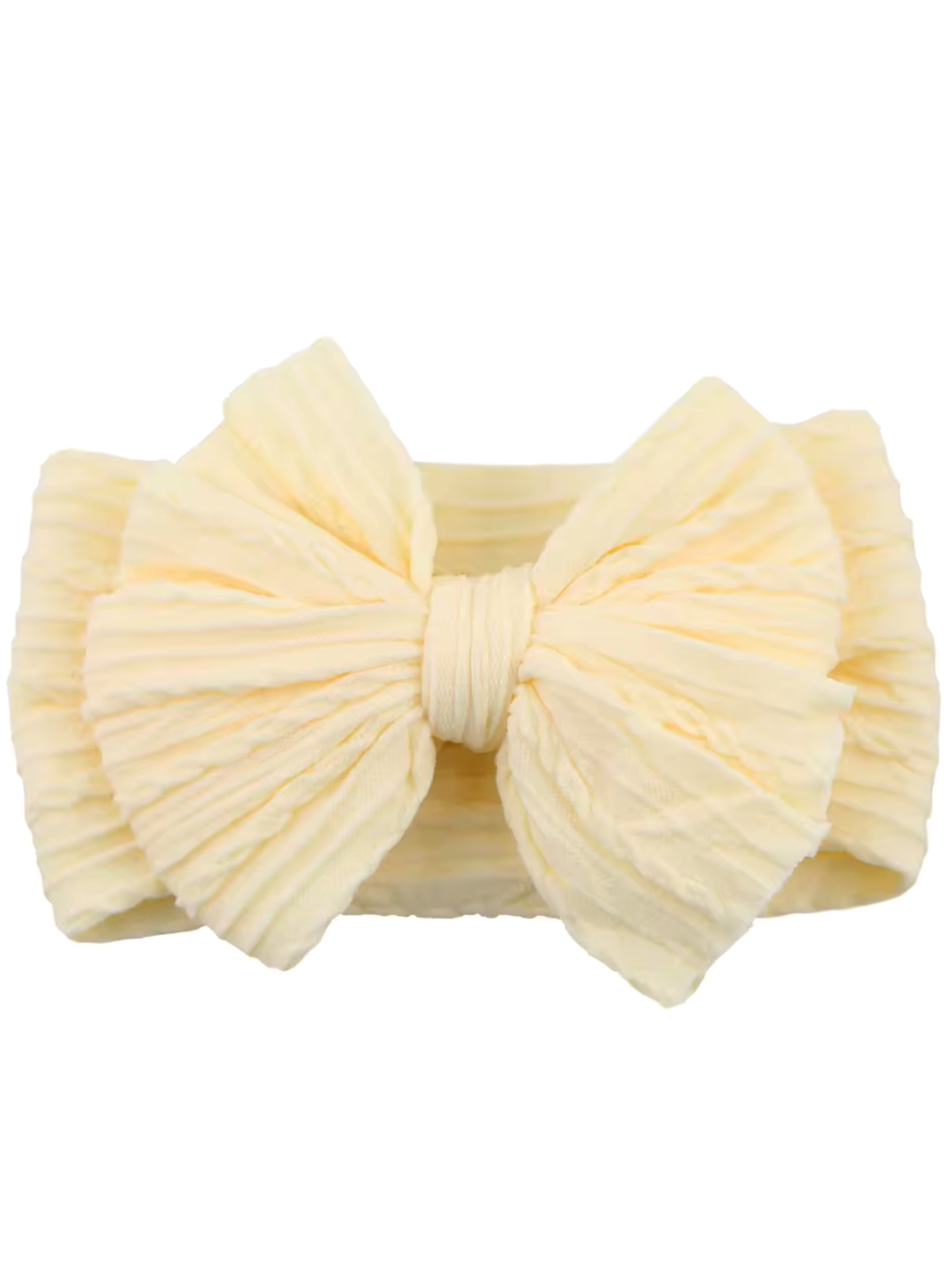 Luxe Stretch Bow - Limoncello