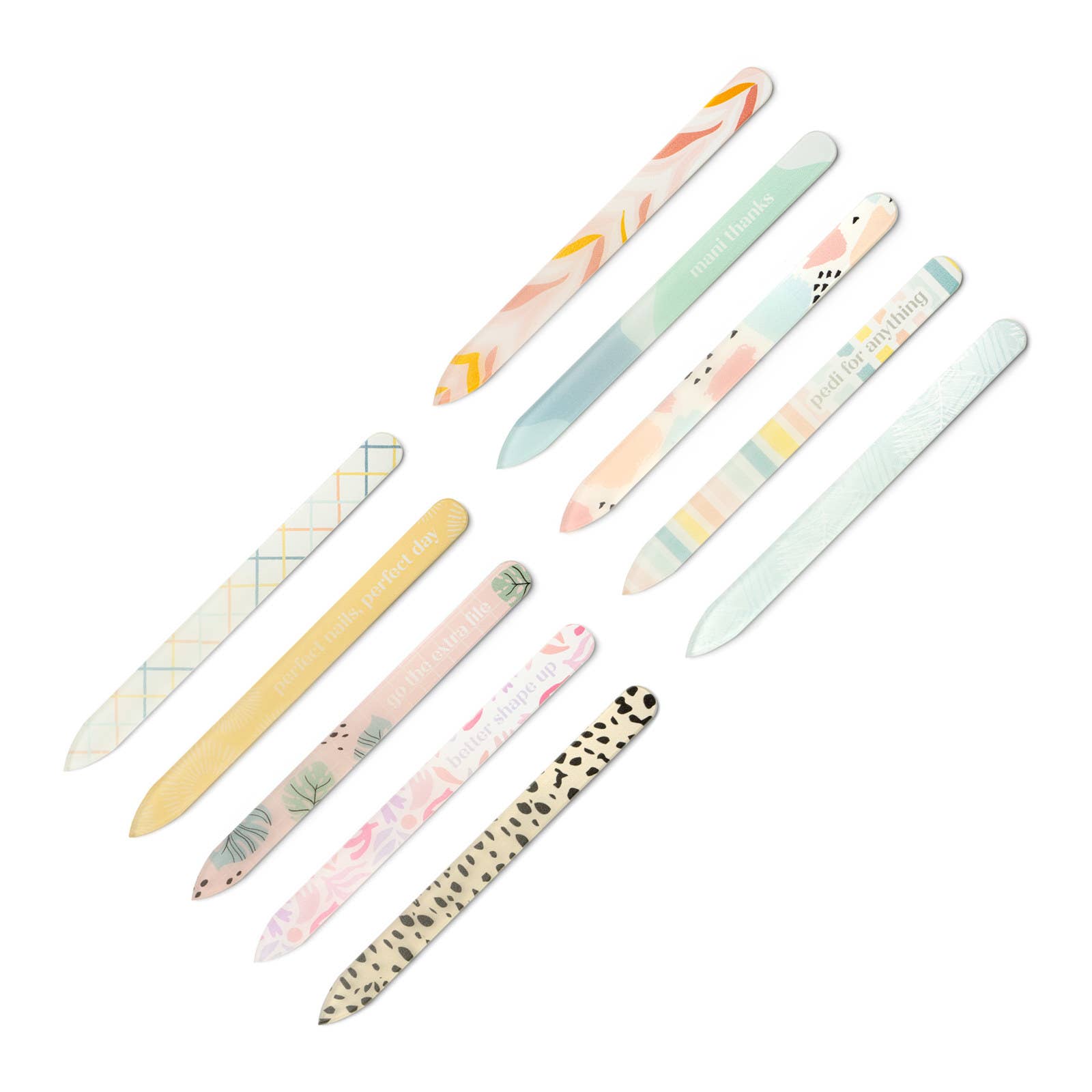 Lemon Lavender Glass Nail Files