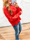 Load image into Gallery viewer, Mandi Sweater - Red
