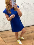 Load image into Gallery viewer, Raylee Dress - Blue
