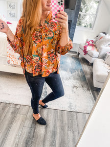 Lia Floral Top