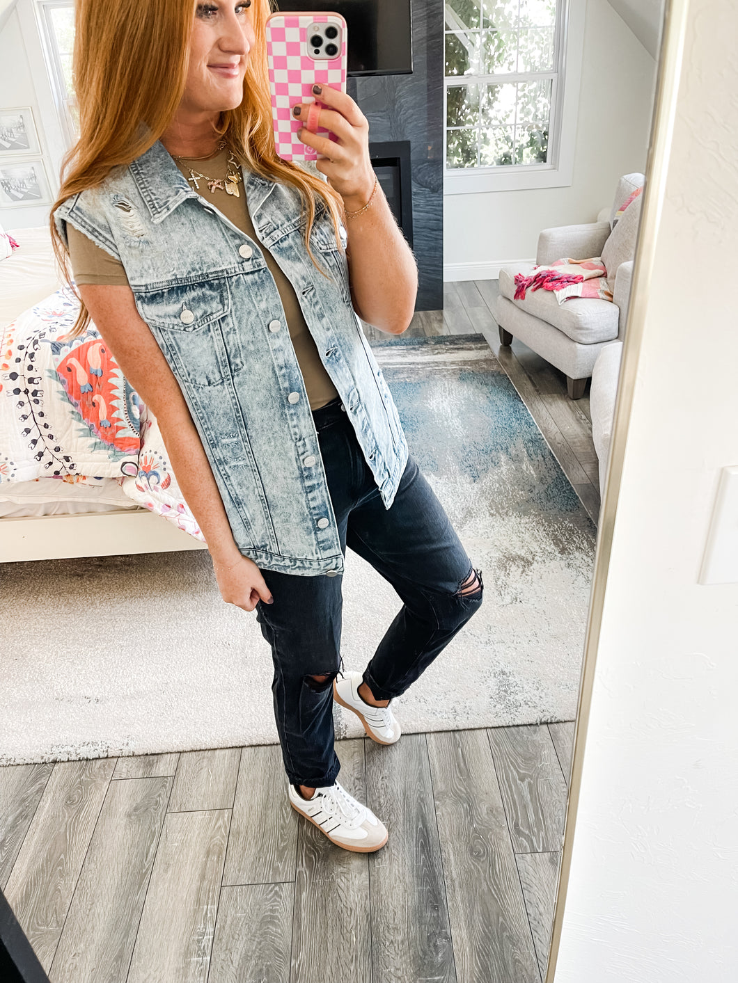 Jackie Denim Vest