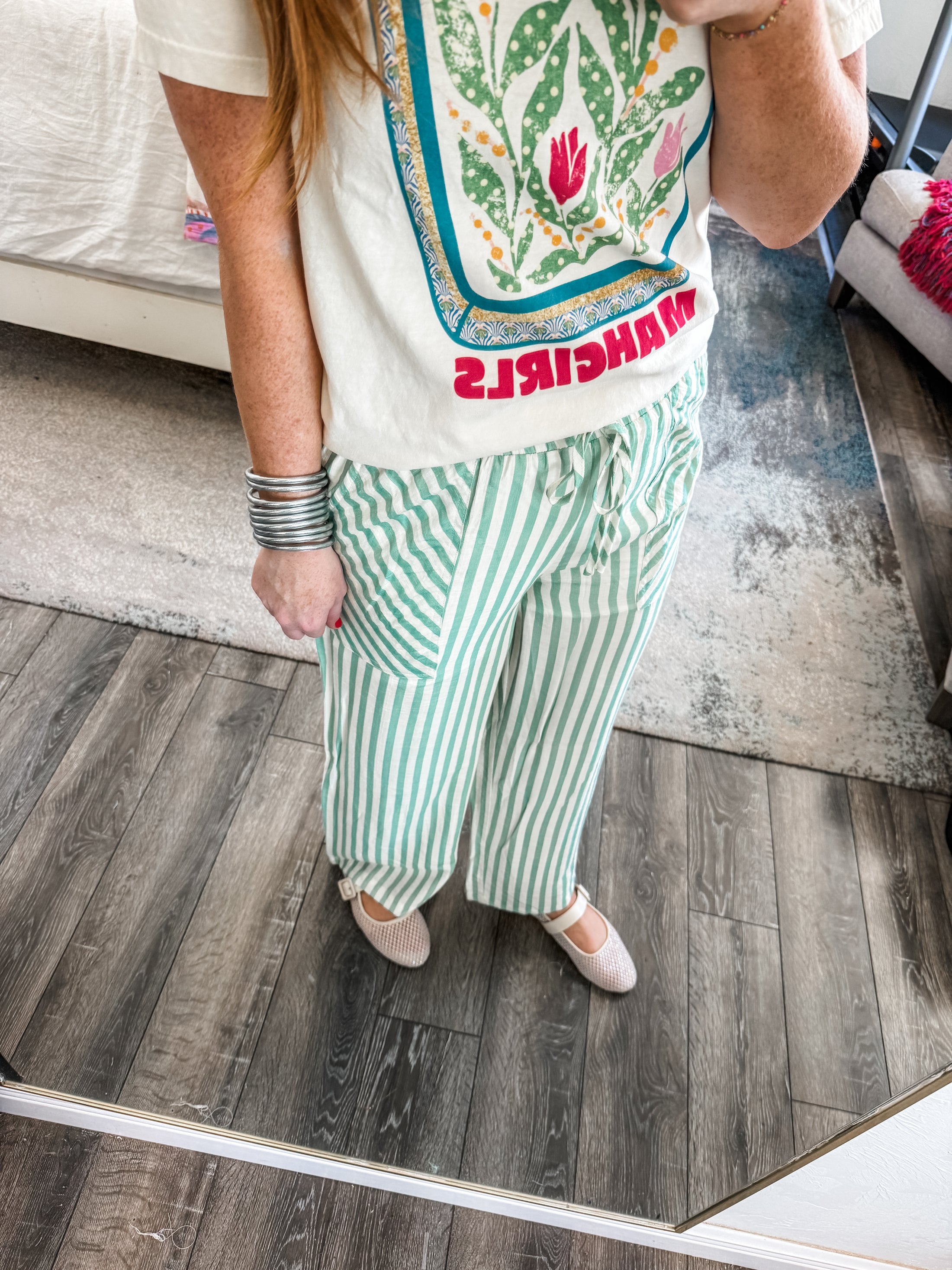 Tara Striped Pants