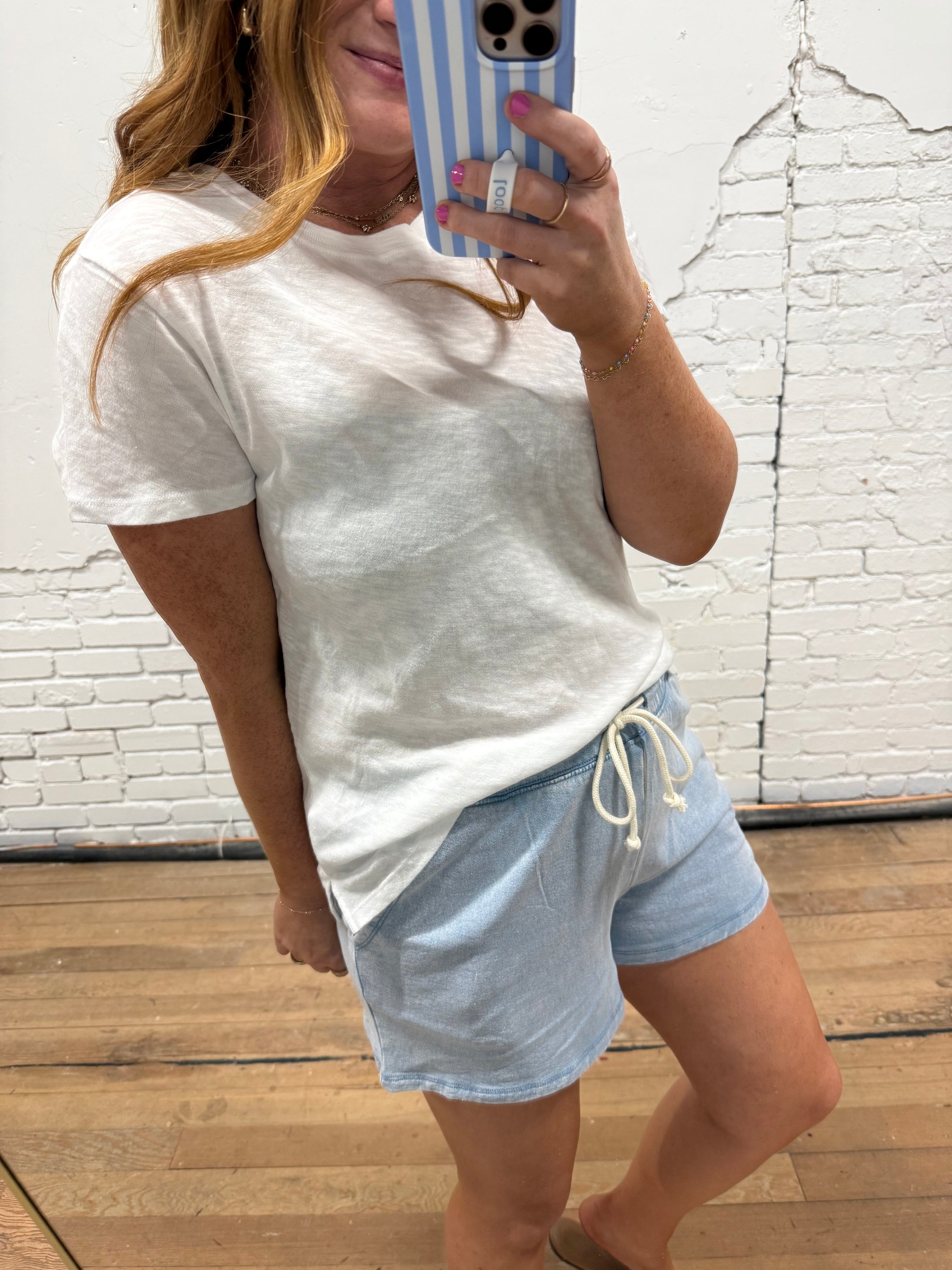 Z Supply Foundation Slub Tee - White