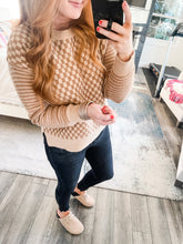 Load image into Gallery viewer, Erin Checkered Sweater
