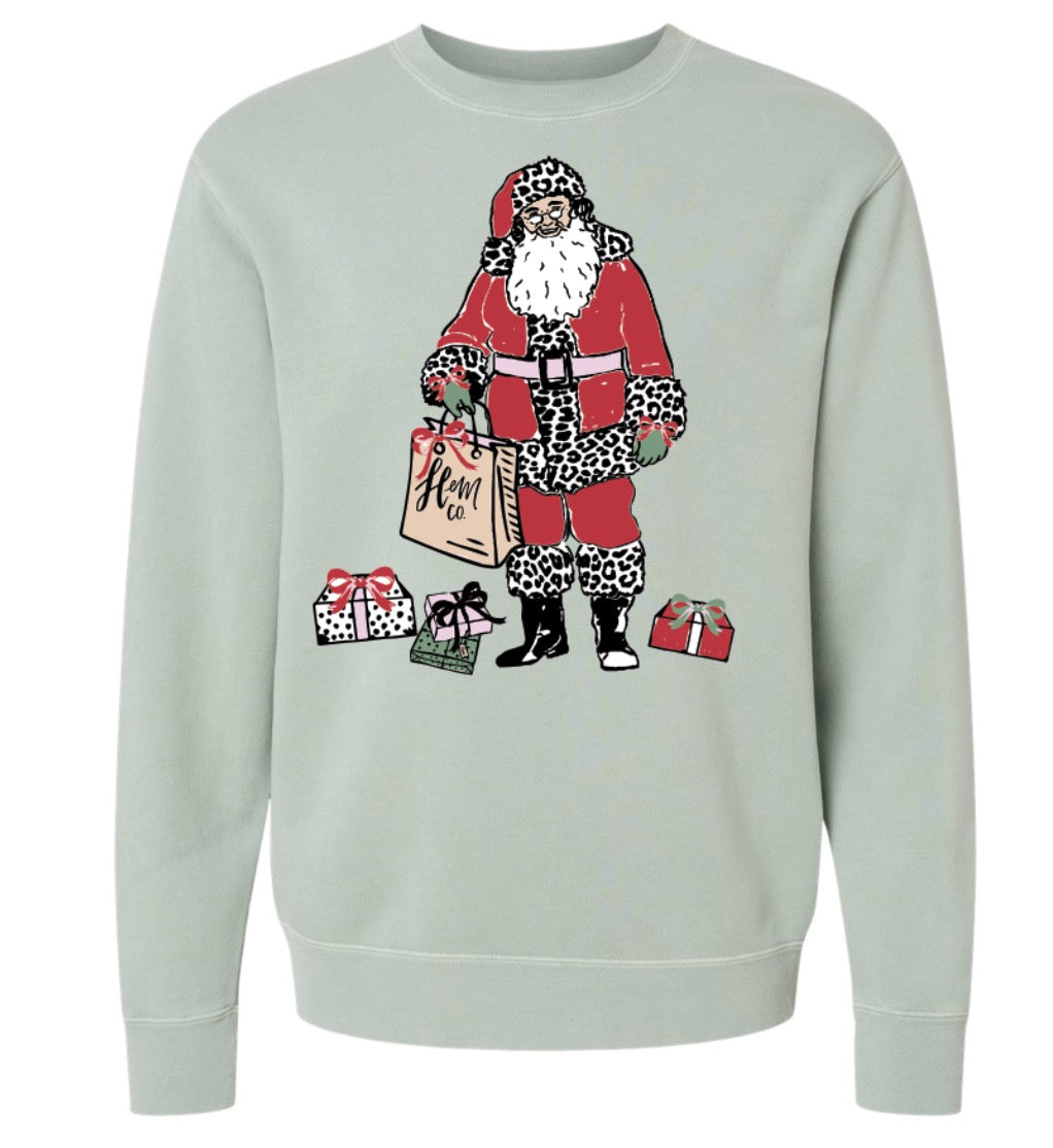 Hem Co Santa Sweatshirt