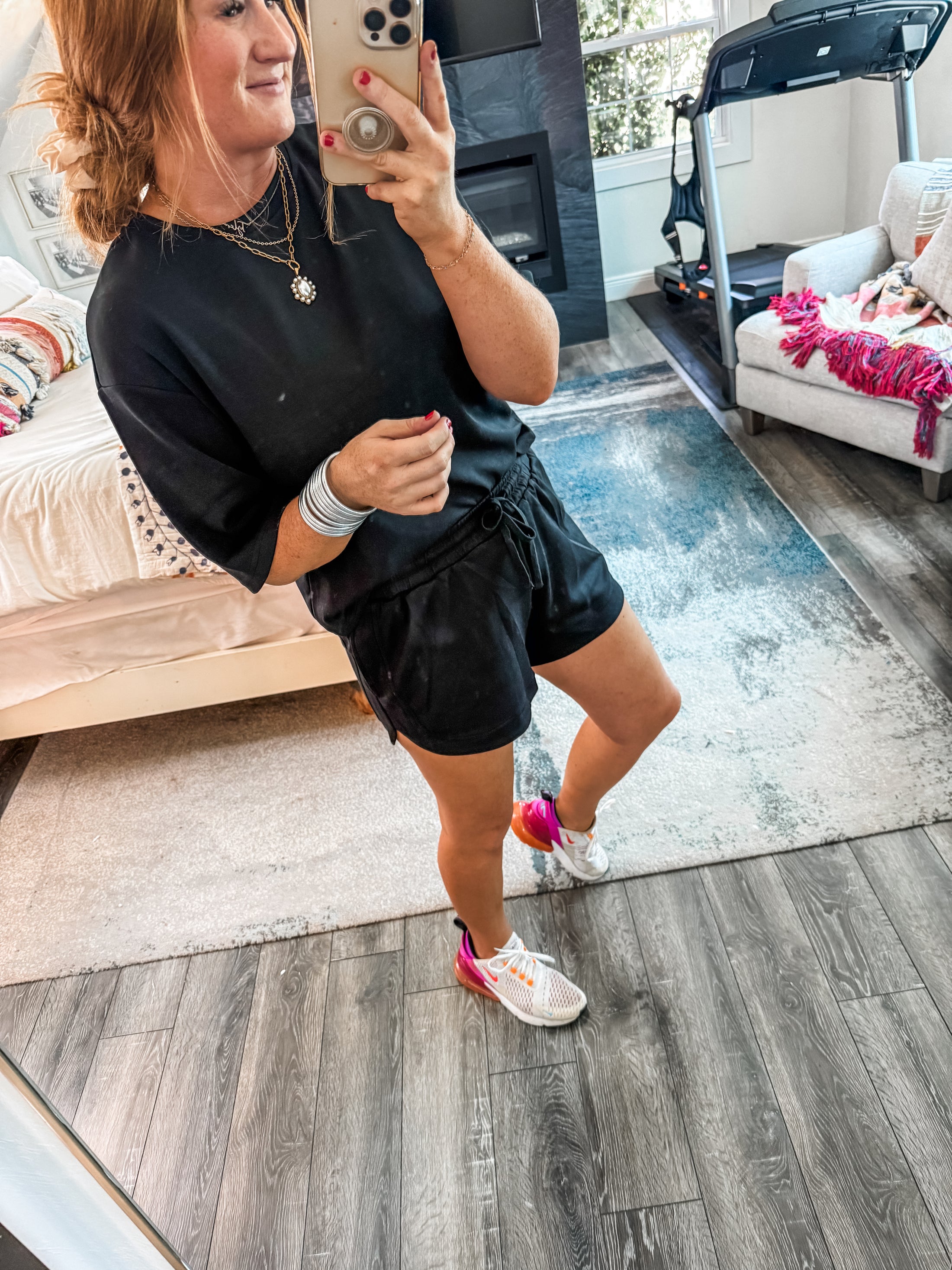 Everyday Luxe Shorts - Black