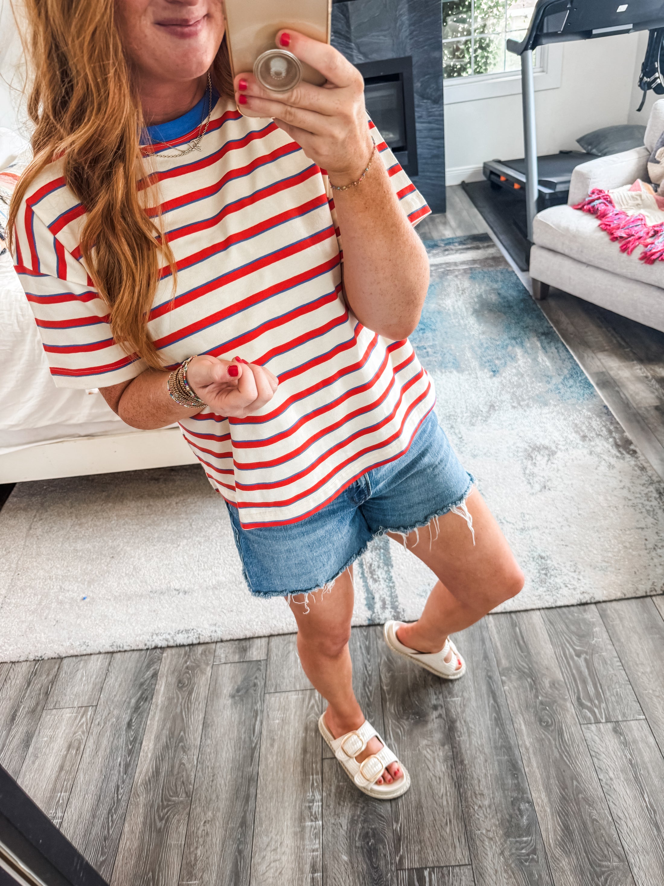 Americana Striped Tee