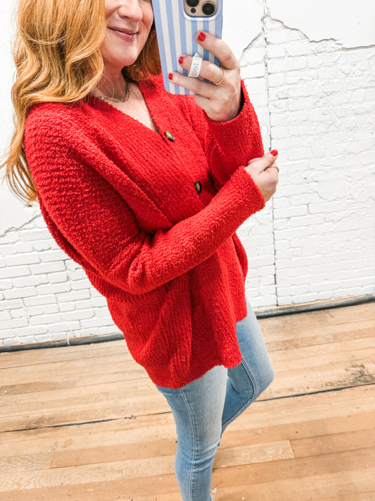 Andie Cardigan - Red
