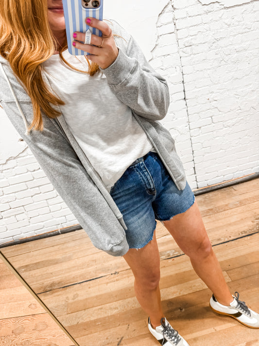 Z Supply Academy Zip Up Hoodie