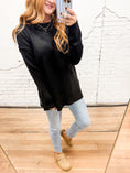 Load image into Gallery viewer, Britt Oversized Sweater - Black
