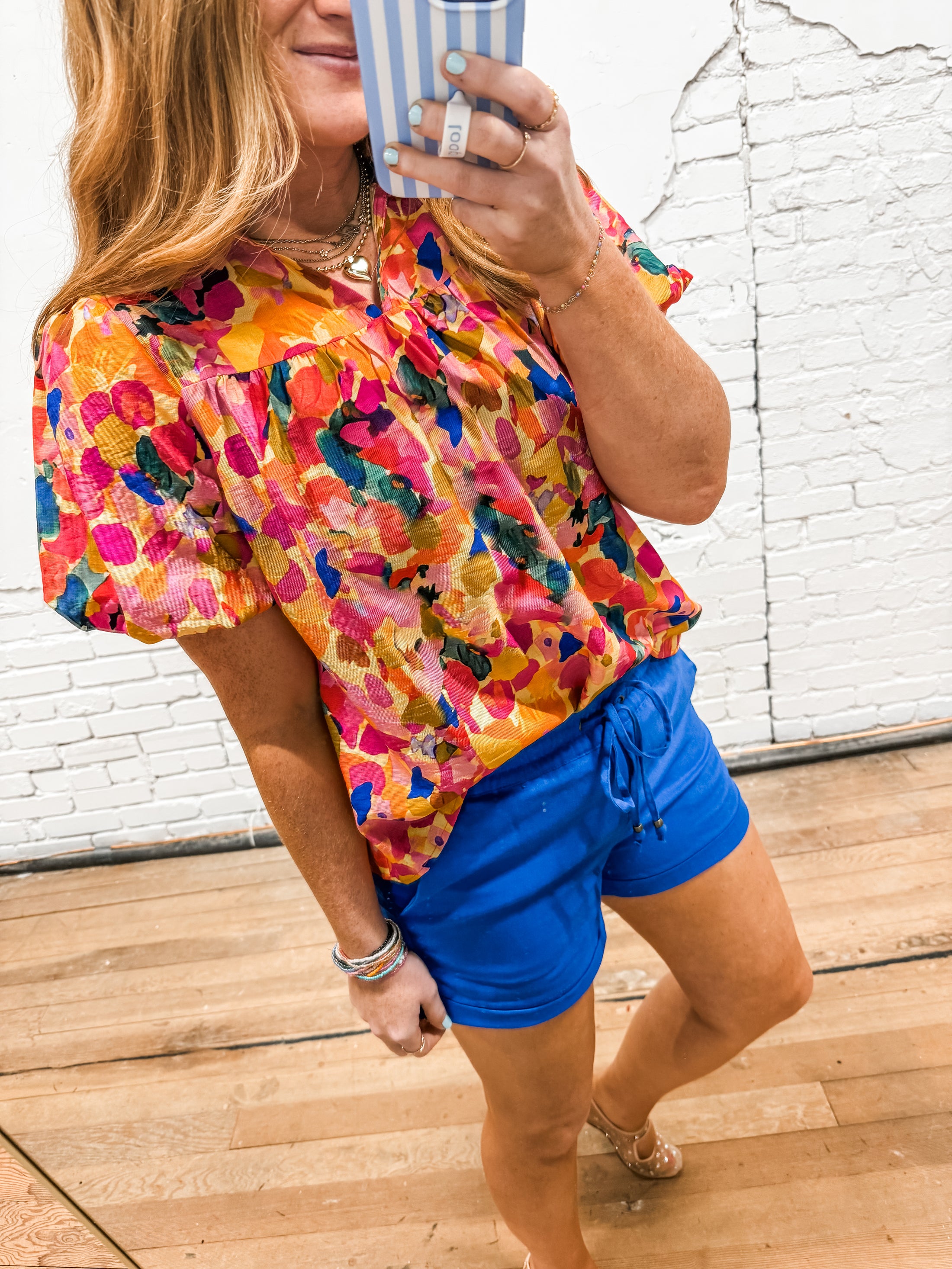 Lena Floral Top
