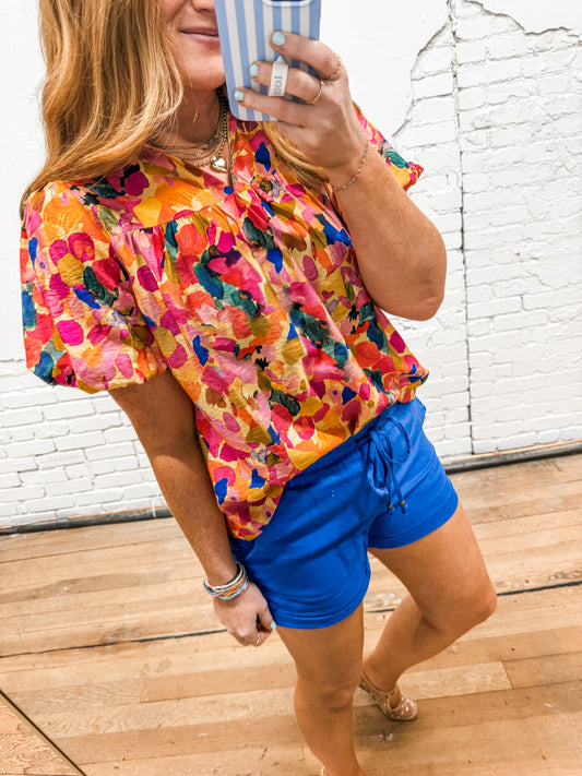 Lena Floral Top