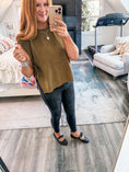 Load image into Gallery viewer, Olive Sweater Vest
