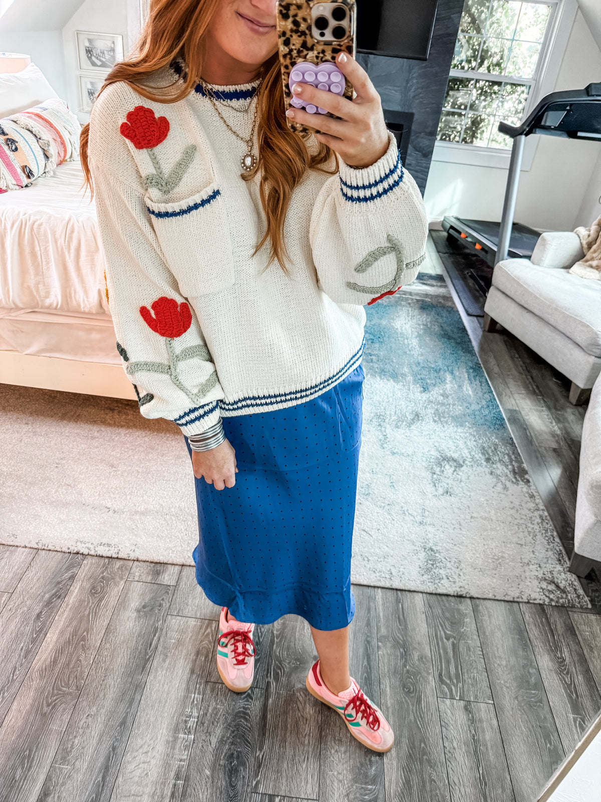 Reese Polka Dot Skirt