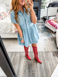 Load image into Gallery viewer, Leni Denim Dress
