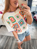 Load image into Gallery viewer, Shyanne Crochet Top
