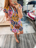 Load image into Gallery viewer, Elle Patterned Dress
