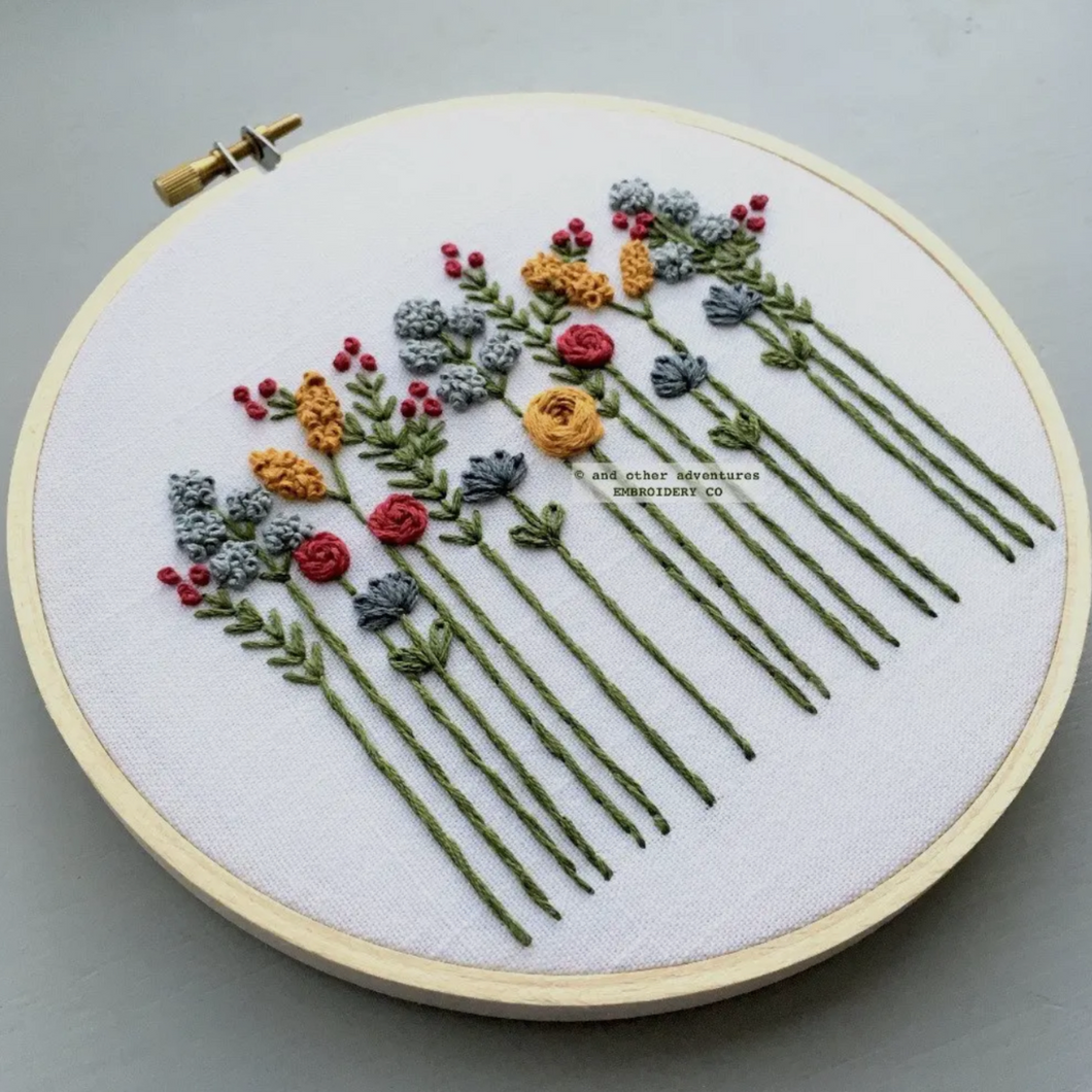 Beginner Embroidery Kit - November Skies