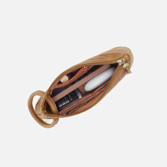 Daisy Daze Large Wristlet - Buffed Whisky