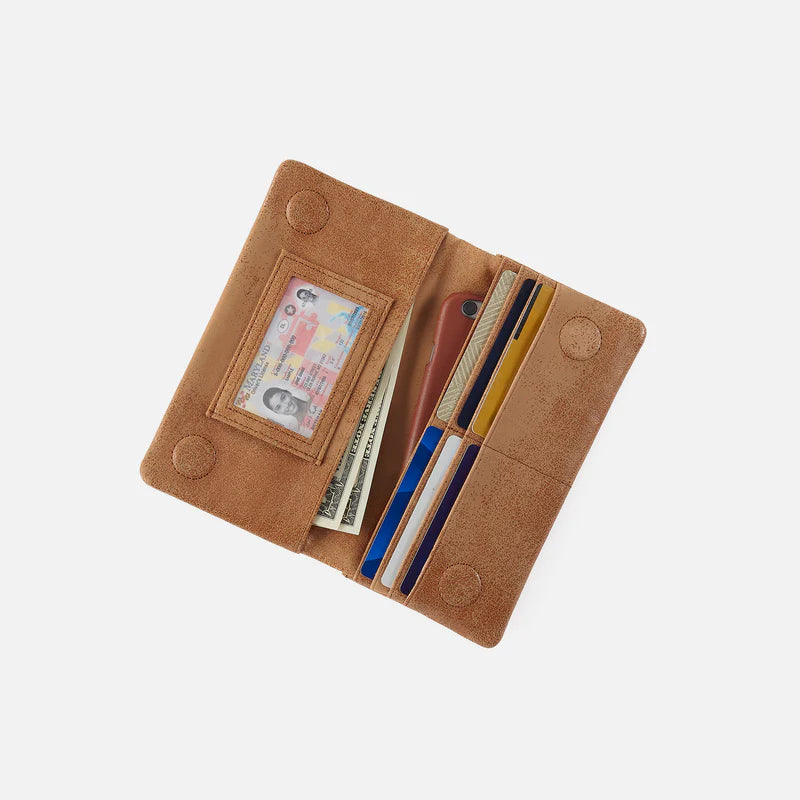 Hobo Lumen Continental Wallet - Buffed Whiskey