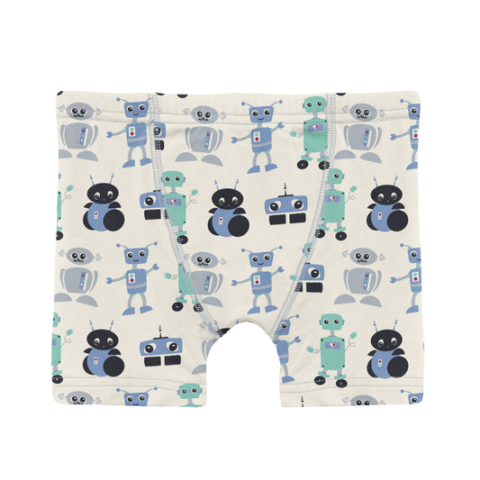 Kickee Pants Boxers - Natural Robots