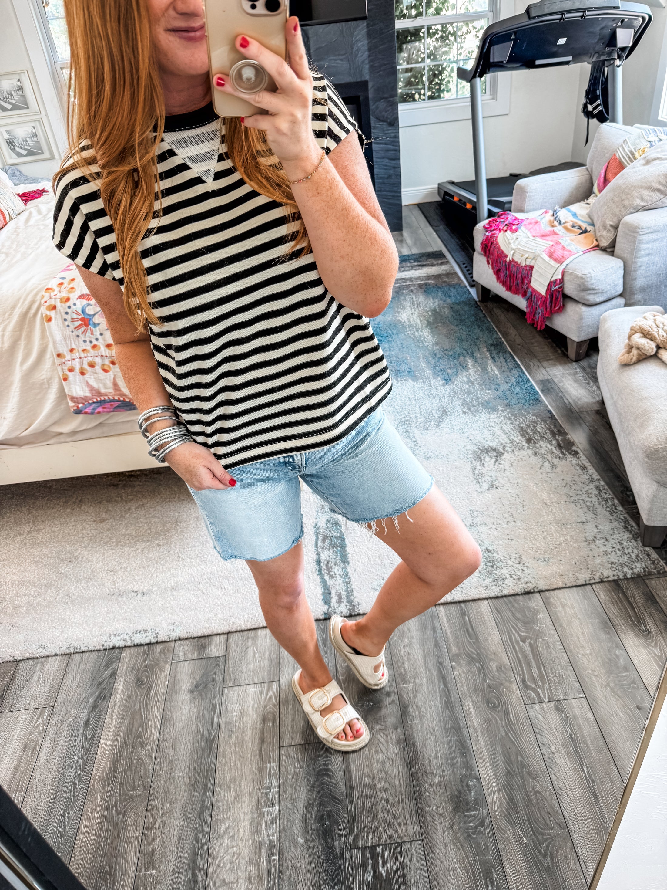 Haven Denim Shorts - Light Wash