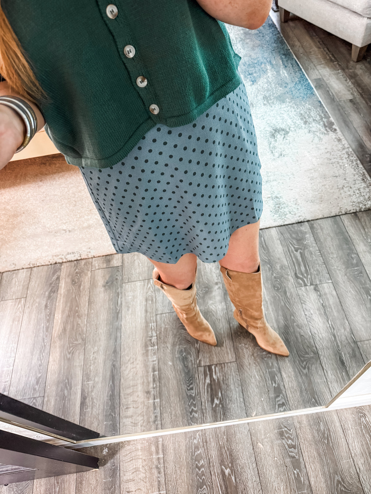 Leni Polka Dot Skort