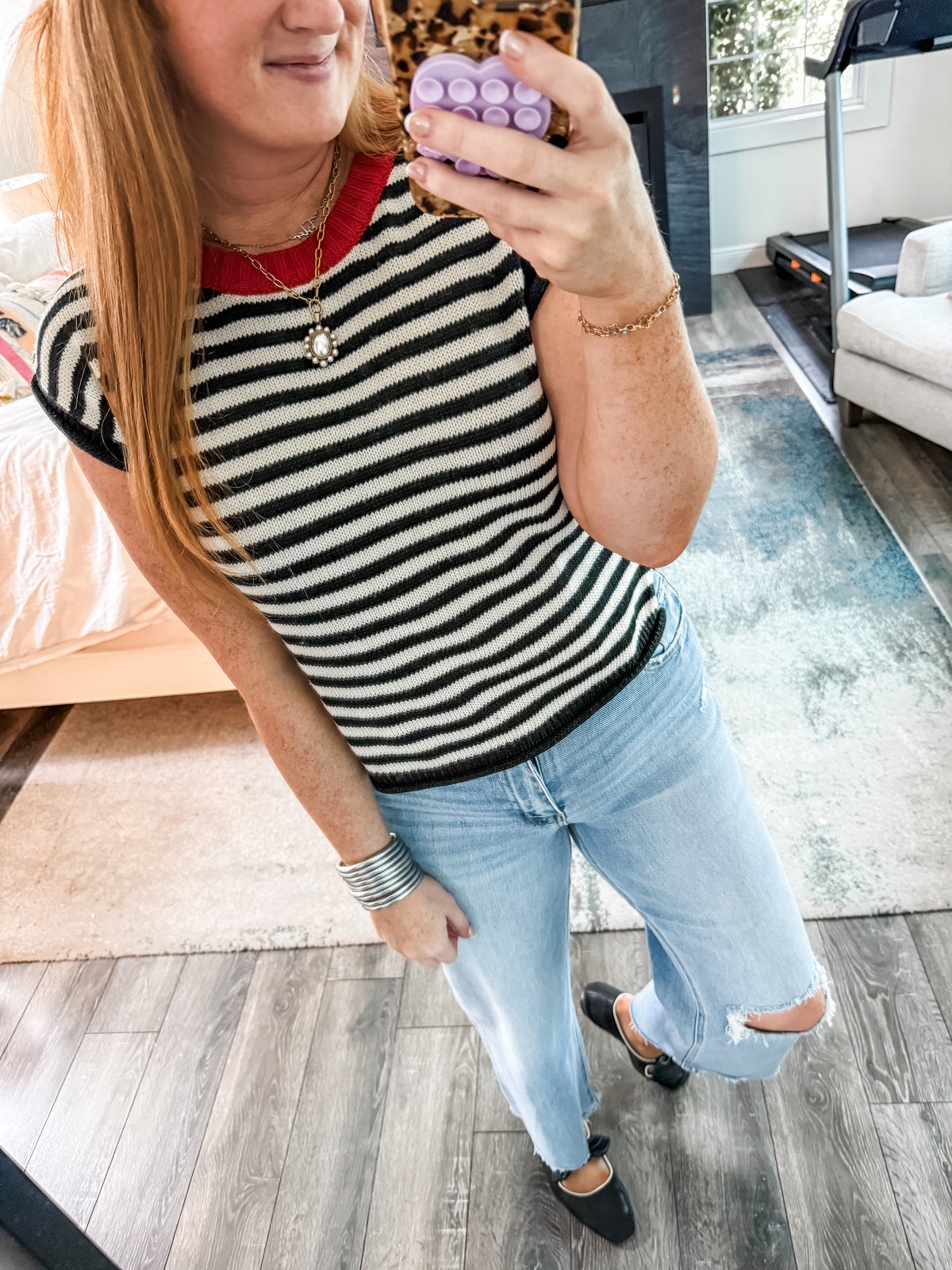 Oakley Striped Top