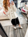 Load image into Gallery viewer, Andie Cardigan - Off White
