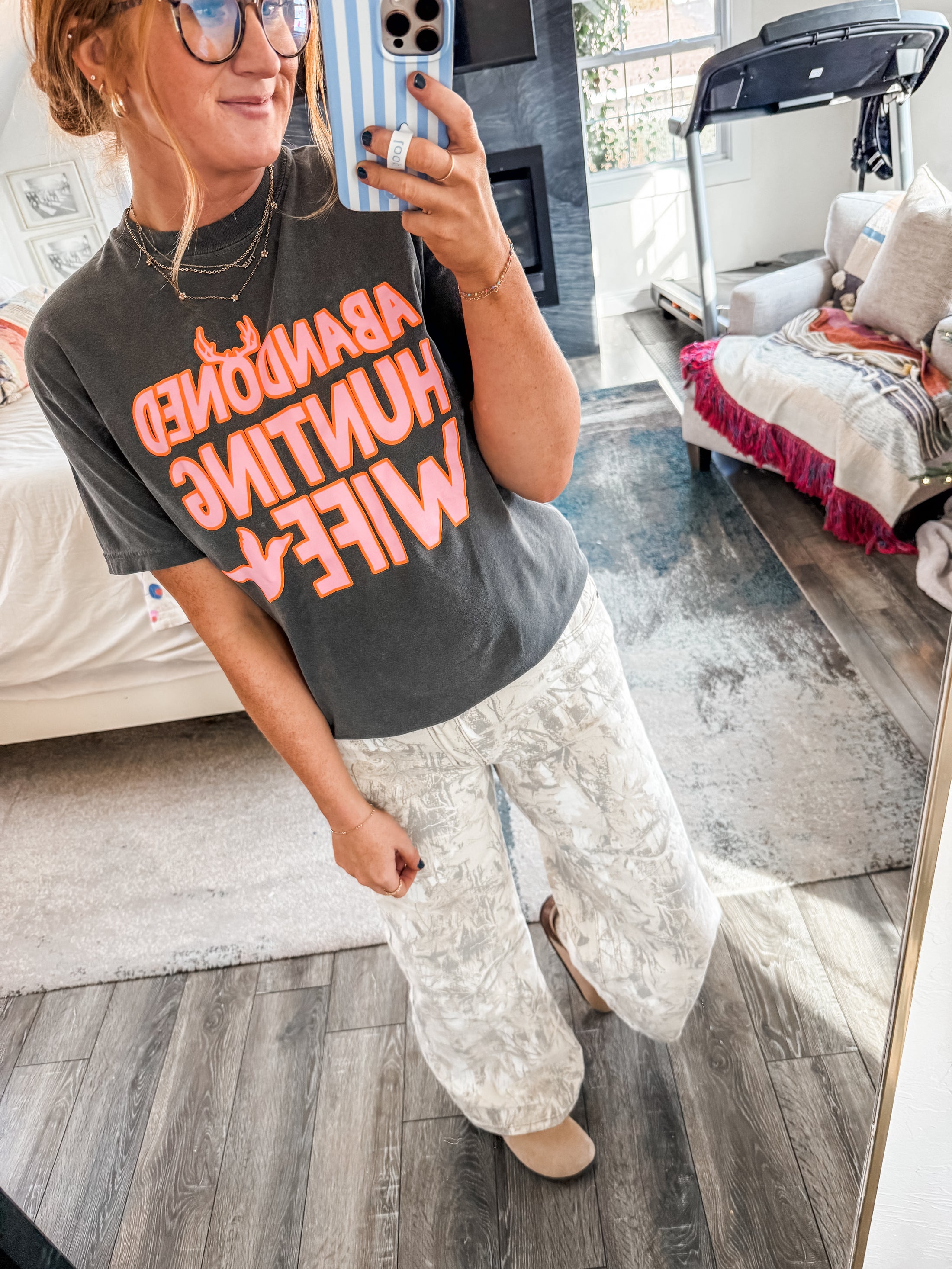 Abandoned Hunting Wife Tee