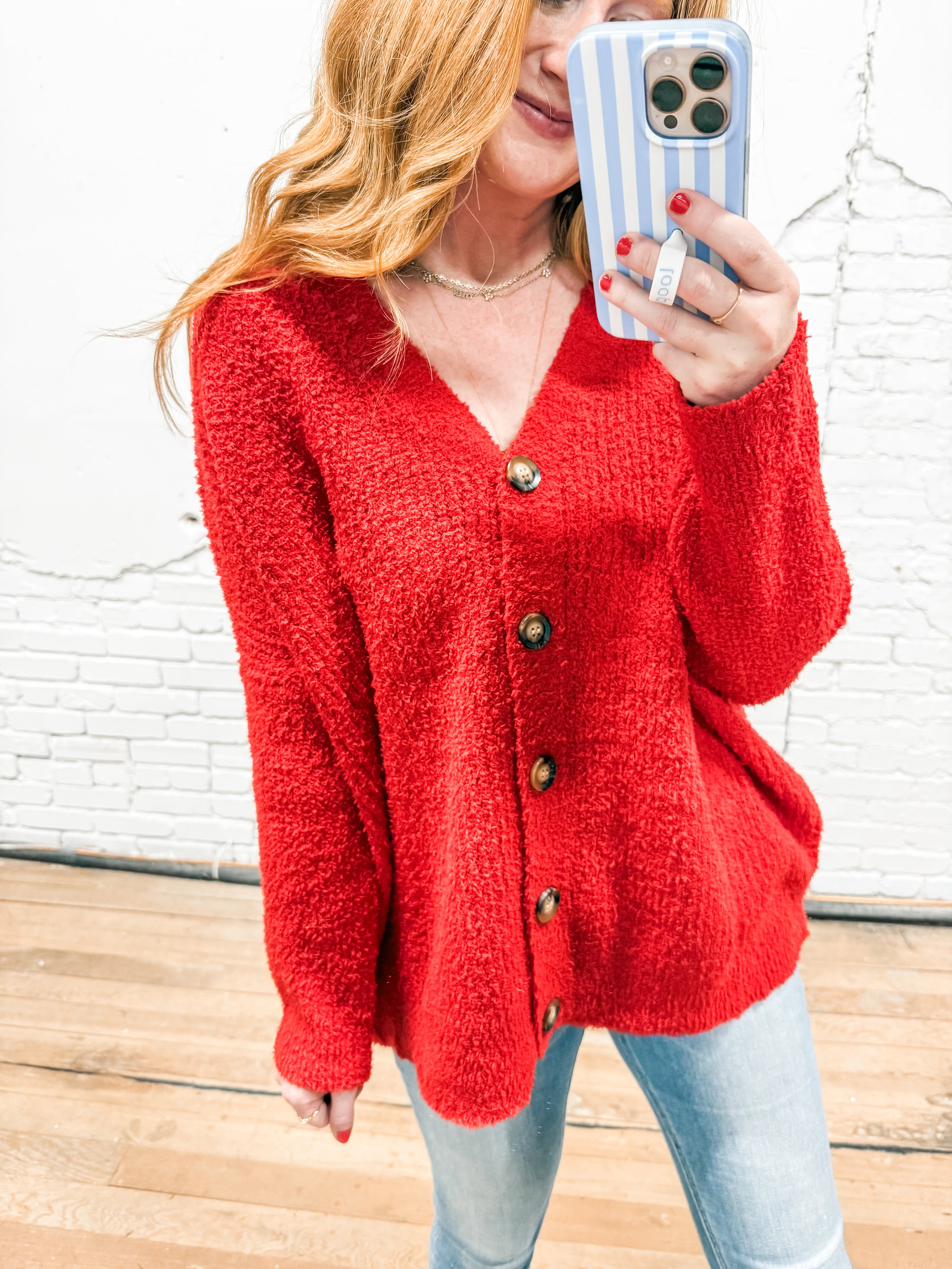 Andie Cardigan - Red