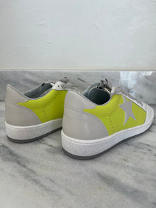 Crew Lime Sneakers