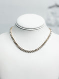 Load image into Gallery viewer, Crown Karat Tennis Necklace
