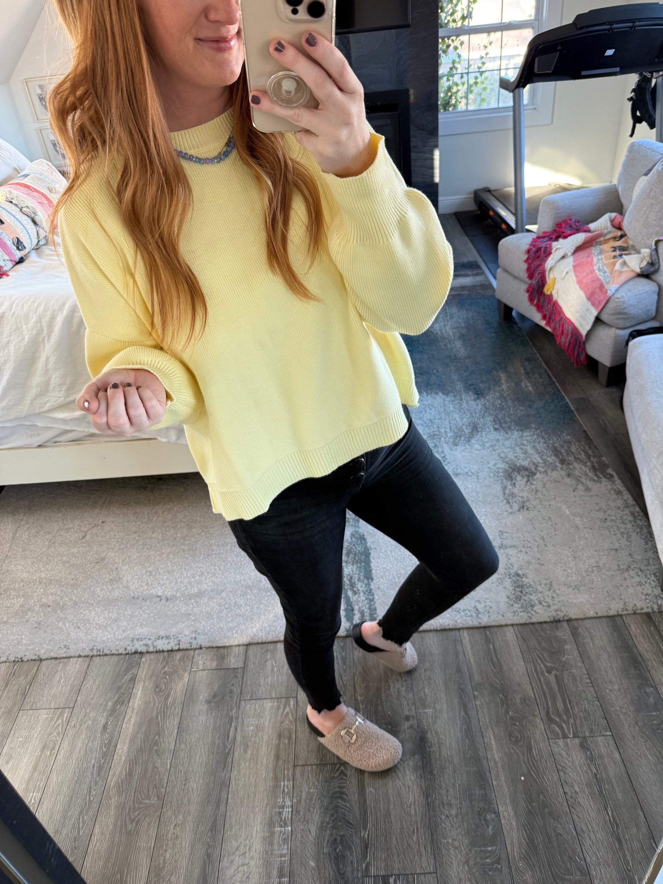 Mandi Sweater - Yellow