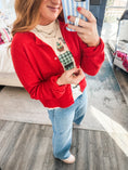 Load image into Gallery viewer, Z Supply Medina Cardigan - Festive Red
