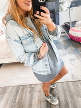 Load image into Gallery viewer, Mollie Oversized Denim Jacket
